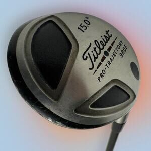 TITLEIST 980F 15.0 FAIRWAY WOOD RIGHT HAND GRAPHITE STIFF GOLF CLUB